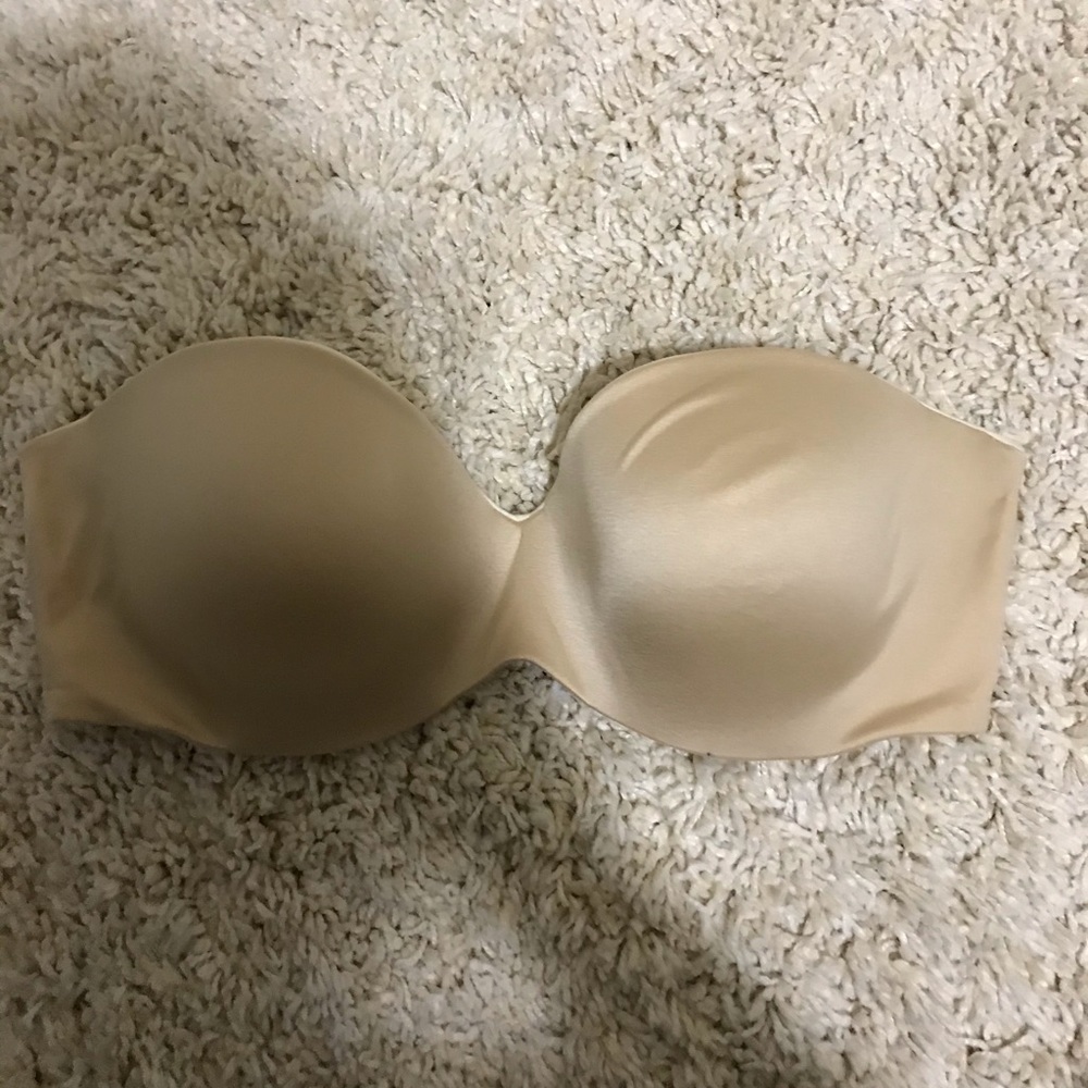 Nude Strapless Bra size 34D